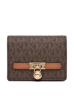 MICHAEL Michael Kors Mały Portfel Damski 32F5GNXD1B Brązowy ze sklepu MODIVO w kategorii Portfele damskie - zdjęcie 185606206