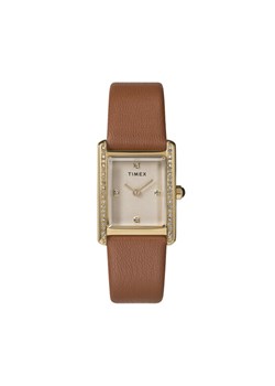 Timex Zegarek Hailey TW2W63900 Brązowy ze sklepu MODIVO w kategorii Zegarki - zdjęcie 185606307