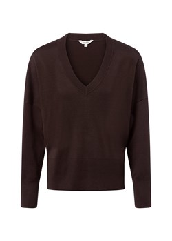 mbyM Damski sweter z dzianiny - Gillian Kobiety czekoladowy jednolity ze sklepu vangraaf w kategorii Swetry damskie - zdjęcie 185607519