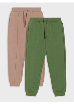 Sinsay - Spodnie loose 2 pack - brązowy - id: 002FT-84X - marki Sinsay - 185615665 Sinsay - Spodnie loose 2 pack - brązowy ze sklepu Sinsay w kategorii Spodnie dziewczęce - zdjęcie 185615665