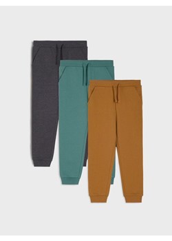 Sinsay - Spodnie slim 3 pack - brązowy - id: 018FT-82X - marki Sinsay - 185615678 Sinsay - Spodnie slim 3 pack - brązowy ze sklepu Sinsay w kategorii Spodnie chłopięce - zdjęcie 185615678