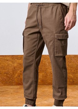 Sinsay - Spodnie jogger - brązowy ze sklepu Sinsay w kategorii Spodnie męskie - zdjęcie 185615706