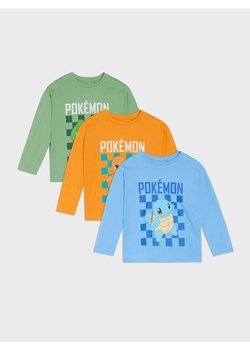 Sinsay - Koszulki z długimi rękawami 3 pack Pokémon - wielobarwny - id: 208FC-MLC - marki Sinsay - 185615718 Sinsay - Koszulki z długimi rękawami 3 pack Pokémon - wielobarwny ze sklepu Sinsay w kategorii T-shirty chłopięce - zdjęcie 185615718