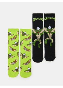 Sinsay - Wzorzyste skarpetki 2 pack Gremlins - wielobarwny ze sklepu Sinsay w kategorii Skarpetki dziecięce - zdjęcie 185615838