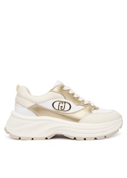 Sneakersy Liu Jo Eva 06 BF5035 PX026 Beżowy ze sklepu eobuwie.pl w kategorii Buty sportowe damskie - zdjęcie 185616038