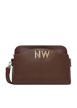 Torebka Nine West CEO-ISABELLA-S23599-1 Brązowy ze sklepu eobuwie.pl w kategorii Listonoszki - zdjęcie 185616048