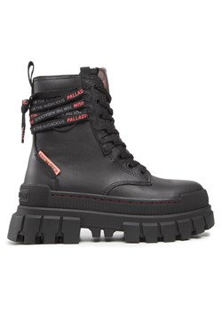 Palladium Trapery Revolt Boot Lth 97240-010-M Czarny ze sklepu MODIVO w kategorii Workery damskie - zdjęcie 185616306