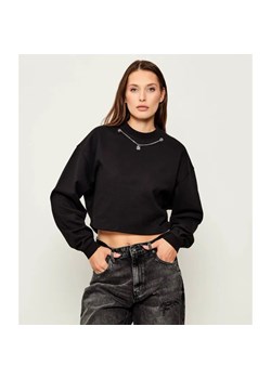 HUGO Bluza Dannecel | Cropped Fit ze sklepu Gomez Fashion Store w kategorii Bluzy damskie - zdjęcie 185617676