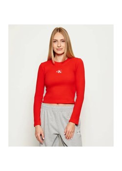 Calvin Klein Jeans Bluzka | Cropped Fit ze sklepu Gomez Fashion Store w kategorii Bluzki damskie - zdjęcie 185617716