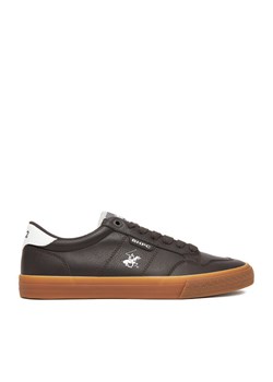 Sneakersy Beverly Hills Polo Club CEO-V5-FALCO Brązowy ze sklepu eobuwie.pl w kategorii Buty sportowe męskie - zdjęcie 185621507