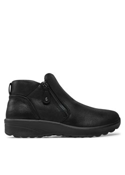 Botki Skechers Lovely Vibe 158952/BBK Czarny ze sklepu eobuwie.pl w kategorii Botki - zdjęcie 185621518