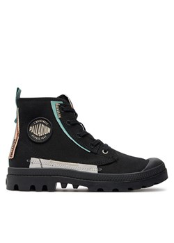 Trapery Palladium PAMPA UNDERLAYER 99183-008-M Czarny ze sklepu eobuwie.pl w kategorii Workery damskie - zdjęcie 185621539