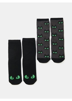 Sinsay - Skarpetki 2 pack How to train Your Dragon - wielobarwny ze sklepu Sinsay w kategorii Skarpetki dziecięce - zdjęcie 185625235
