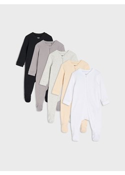 Sinsay - Pajacyki 5 pack - szary ze sklepu Sinsay w kategorii Pajacyki - zdjęcie 185625269