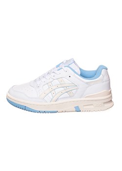 asics Skórzane sneakersy w kolorze biało-błękitno-kremowym ze sklepu Limango Polska w kategorii Buty sportowe męskie - zdjęcie 185626408