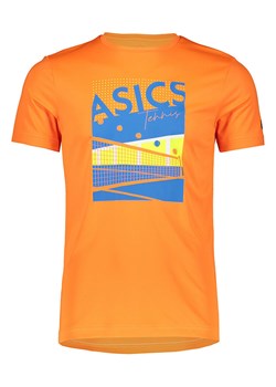 asics Koszulka funkcyjna w kolorze pomarańczowym ze sklepu Limango Polska w kategorii T-shirty męskie - zdjęcie 185626498