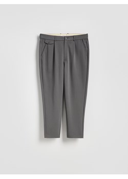 Reserved - Spodnie chino regular fit - jasnoszary ze sklepu Reserved w kategorii Spodnie męskie - zdjęcie 185626947