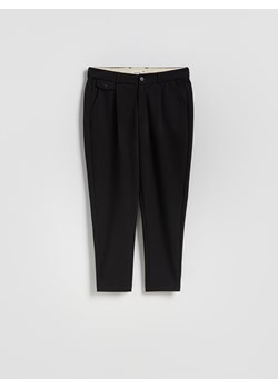 Reserved - Spodnie chino regular fit - czarny ze sklepu Reserved w kategorii Spodnie męskie - zdjęcie 185626949