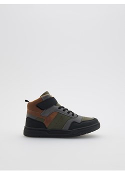 Reserved - Sportowe sneakersy - zielony ze sklepu Reserved w kategorii Buty zimowe dziecięce - zdjęcie 185626977