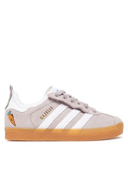 Sneakersy adidas Gazelle JQ1345 Szary ze sklepu eobuwie.pl w kategorii Buty sportowe dziecięce - zdjęcie 185630335