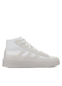 Sneakersy adidas ZNSORED HI GZ2291 Biały ze sklepu eobuwie.pl w kategorii Trampki damskie - zdjęcie 185630366