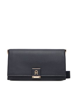 Tommy Hilfiger Torebka Th Her Mini Crossover Corp AW0AW17678 Granatowy ze sklepu MODIVO w kategorii Listonoszki - zdjęcie 185630797
