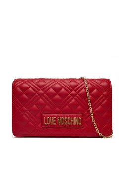 LOVE MOSCHINO Torebka JC4079PP0NLA0500 Czerwony ze sklepu MODIVO w kategorii Kopertówki - zdjęcie 185630809