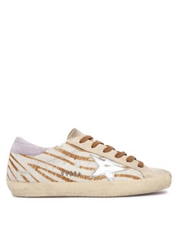 GOLDEN GOOSE Sneakersy Super-Star Classic With List GWF00101.F007507.82997 Beżowy ze sklepu MODIVO w kategorii Buty sportowe damskie - zdjęcie 185630829