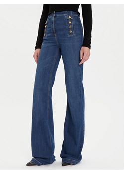 Elisabetta Franchi Jeansy PJ-02D-56E2-V440 Niebieski Regular Fit ze sklepu MODIVO w kategorii Jeansy damskie - zdjęcie 185630847