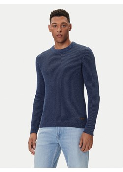 Jack&Jones Sweter Dover 12278816 Granatowy Regular Fit ze sklepu MODIVO w kategorii Swetry męskie - zdjęcie 185630868