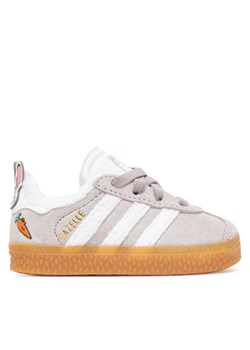 adidas Sneakersy Gazelle JQ1344 Szary ze sklepu MODIVO w kategorii Buty sportowe dziecięce - zdjęcie 185630888