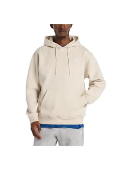 Bluza męska New Balance MT41511TWF - beżowa ze sklepu streetstyle24.pl w kategorii Bluzy męskie - zdjęcie 185631558