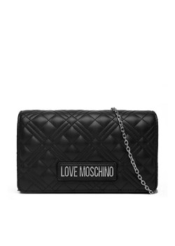 Torebka LOVE MOSCHINO JC4079PP0NLA000B Czarny ze sklepu eobuwie.pl w kategorii Kopertówki - zdjęcie 185631767