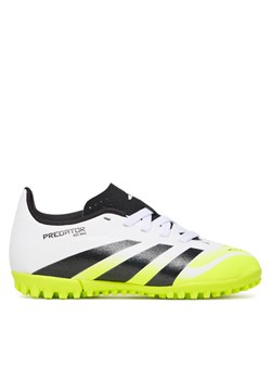 Buty do piłki nożnej adidas Predator Club JH8862 Biały ze sklepu eobuwie.pl w kategorii Buty sportowe dziecięce - zdjęcie 185631839