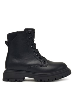 Trapery Calvin Klein Lace Up Bootie V3A5-83120-1464 S Czarny ze sklepu eobuwie.pl w kategorii Buty zimowe dziecięce - zdjęcie 185631865