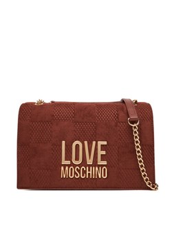 Torebka LOVE MOSCHINO JC4122PP0NKB120A Brązowy ze sklepu eobuwie.pl w kategorii Torebki damskie - zdjęcie 185631867
