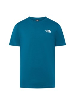 The North Face Koszulka męska Mężczyźni Bawełna petrol jednolity ze sklepu vangraaf w kategorii T-shirty męskie - zdjęcie 185633318