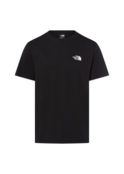 The North Face Koszulka męska Mężczyźni Bawełna czarny jednolity ze sklepu vangraaf w kategorii T-shirty męskie - zdjęcie 185633325