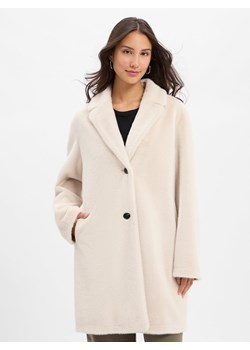 Rofa Damska kurtka ze sztucznego futra Kobiety écru jednolity ze sklepu vangraaf w kategorii Kurtki damskie - zdjęcie 185633366