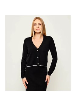 Pinko Wełniany kardigan STROMBOLI | Regular Fit | z dodatkiem kaszmiru ze sklepu Gomez Fashion Store w kategorii Swetry damskie - zdjęcie 185633397