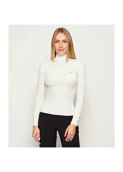 Elisabetta Franchi Golf | Slim Fit | z dodatkiem jedwabiu ze sklepu Gomez Fashion Store w kategorii Swetry damskie - zdjęcie 185633408