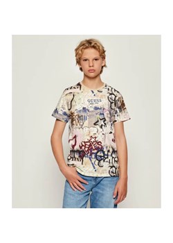 Guess T-shirt | Regular Fit ze sklepu Gomez Fashion Store w kategorii T-shirty chłopięce - zdjęcie 185633656