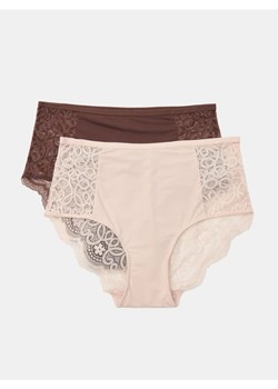 Sinsay - Majtki figi z koronką 2 pack - czarny ze sklepu Sinsay w kategorii Majtki damskie - zdjęcie 185633999