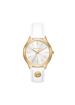Zegarek Michael Kors Slim Runway MK7466 Biały ze sklepu eobuwie.pl w kategorii Zegarki - zdjęcie 185634129