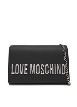LOVE MOSCHINO Torebka JC4103PP0NKD000B Czarny ze sklepu MODIVO w kategorii Kopertówki - zdjęcie 185634825