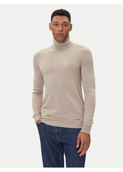 Guess Golf M5BR09 Z0432 Beżowy Regular Fit ze sklepu MODIVO w kategorii Swetry męskie - zdjęcie 185634858