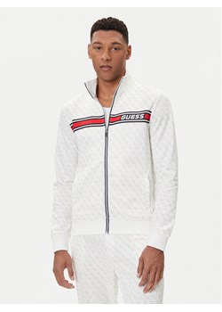 Guess Bluza Z2BQ06 K7122 Biały Regular Fit ze sklepu MODIVO w kategorii Bluzy męskie - zdjęcie 185634865