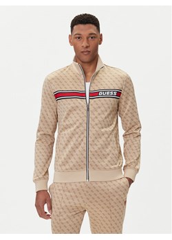 Guess Bluza Z2BQ06 K7122 Beżowy Regular Fit ze sklepu MODIVO w kategorii Bluzy męskie - zdjęcie 185634905