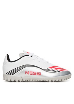 adidas Buty do piłki nożnej F50 Messi Club JP7453 Biały ze sklepu MODIVO w kategorii Buty sportowe dziecięce - zdjęcie 185634928