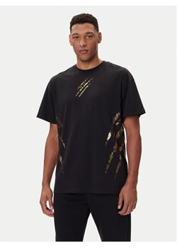 Plein Sport T-Shirt FAEC MTK8358 STE001N Czarny Loose Fit ze sklepu MODIVO w kategorii T-shirty męskie - zdjęcie 185634935